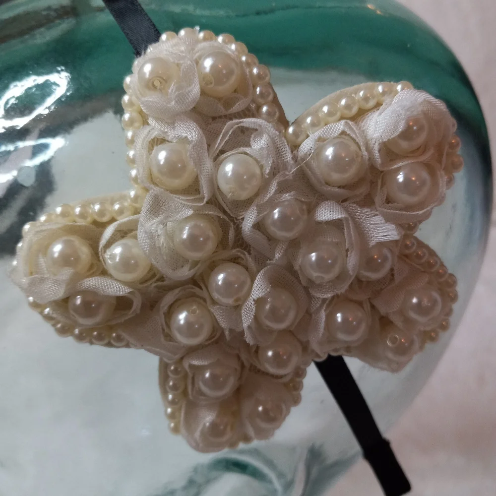 Star Pearl Coquette Headbands 2 pieces